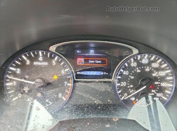 1N4AL3AP1GC269468 2016 NISSAN ALTIMA White Vista del cuadro de instrumentos