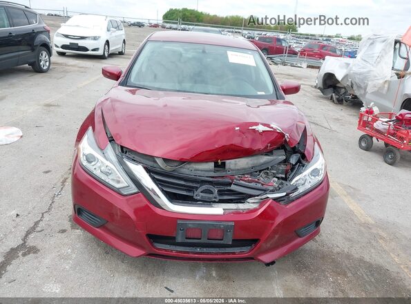 1N4AL3AP1HC236472 2017 NISSAN ALTIMA Red წინა ხედი