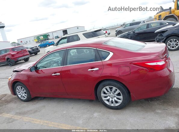 1N4AL3AP1HC236472 2017 NISSAN ALTIMA Red სალონის 360-გრადუსიანი ხედი