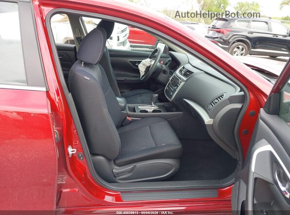 1N4AL3AP1HC236472 2017 NISSAN ALTIMA Red წინა სალონის ხედი