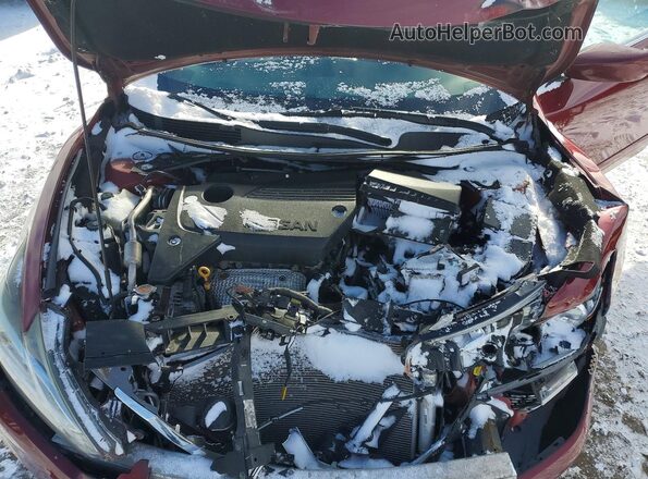 1N4AL3AP1HC237427 2017 NISSAN ALTIMA Red Vista interior trasera