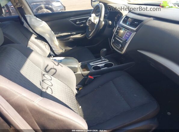 1N4AL3AP1HC268841 2017 NISSAN ALTIMA Black წინა სალონის ხედი