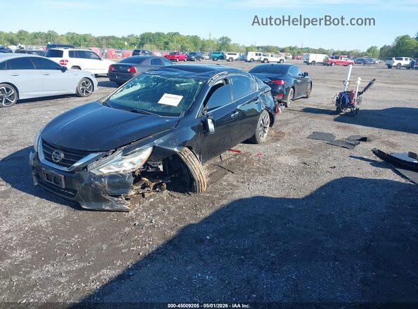 1N4AL3AP1HC290161 2017 NISSAN ALTIMA Черный Передняя левая четверть