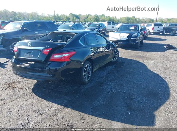 1N4AL3AP1HC290161 2017 NISSAN ALTIMA Черный Задняя правая четверть