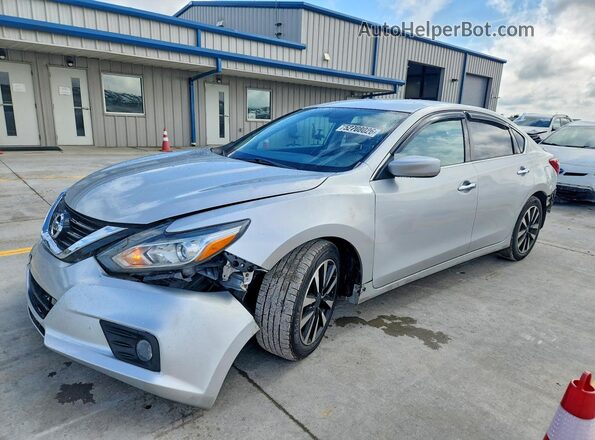 1N4AL3AP1JC264892 2018 NISSAN ALTIMA Silver Передня ліва чверть