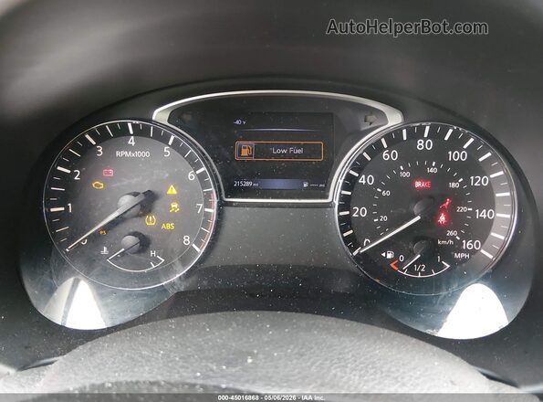 1N4AL3AP2GC134354 2016 NISSAN ALTIMA Red Widok tylnych siedzeń