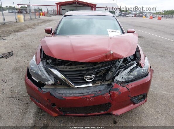 1N4AL3AP2GC134354 2016 NISSAN ALTIMA Red Widok wnętrza z tyłu