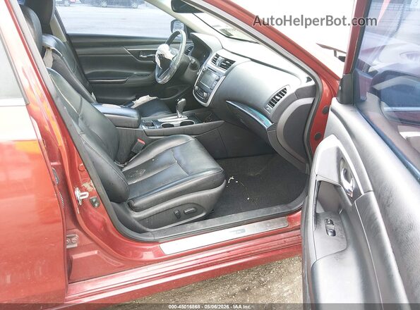 1N4AL3AP2GC134354 2016 NISSAN ALTIMA Red Widok wnętrza z przodu