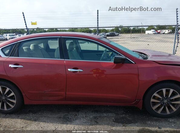 1N4AL3AP2GC155401 2016 NISSAN ALTIMA Red Вид задньої частини салону