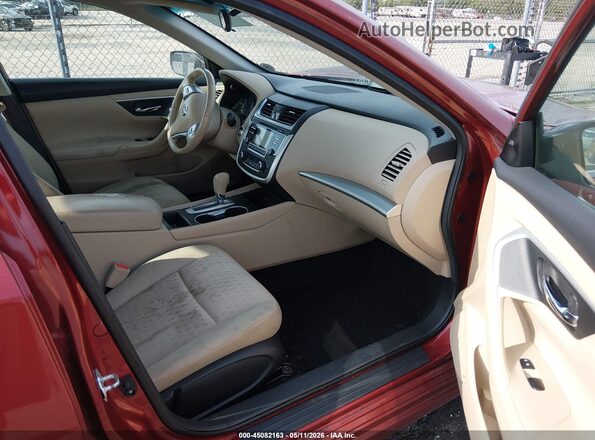 1N4AL3AP2GC155401 2016 NISSAN ALTIMA Red Вид салону спереду