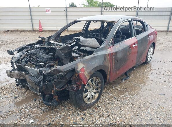 1N4AL3AP2GN362648 2016 NISSAN ALTIMA Бордовый Передняя левая четверть