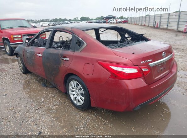 1N4AL3AP2GN362648 2016 NISSAN ALTIMA Бордовый Задняя левая четверть