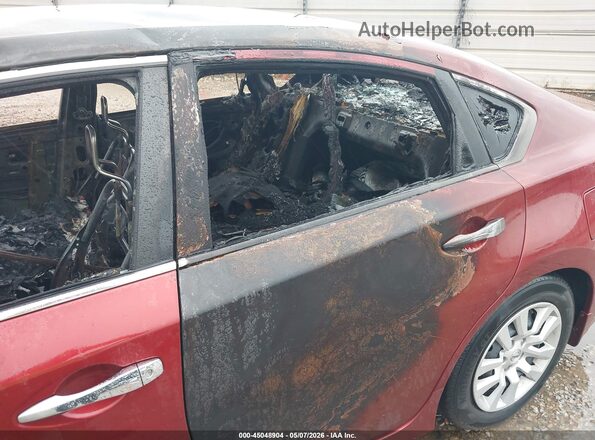 1N4AL3AP2GN362648 2016 NISSAN ALTIMA Бордовый Вид щитка приборов