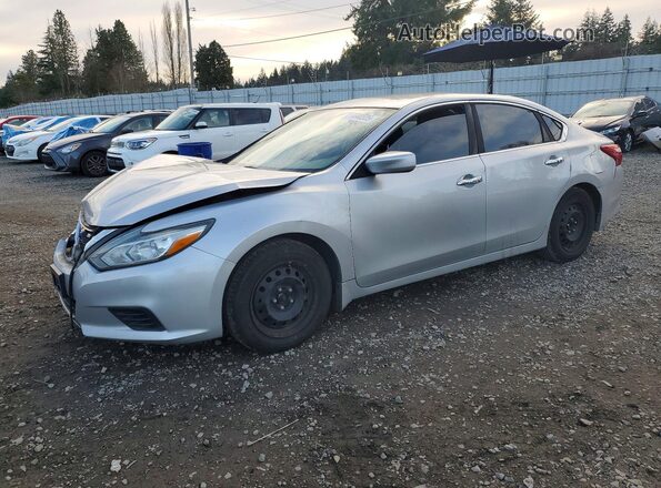1N4AL3AP2GN382933 2016 NISSAN ALTIMA Silver წინა მარცხენა ხედი სამი მეოთხედიდან