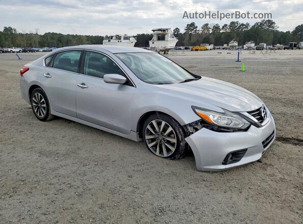 1N4AL3AP2HC126482 2017 NISSAN ALTIMA Серебряный Передняя правая четверть