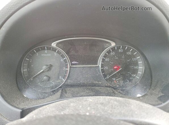 1N4AL3AP2HC126482 2017 NISSAN ALTIMA Серебряный Вид щитка приборов