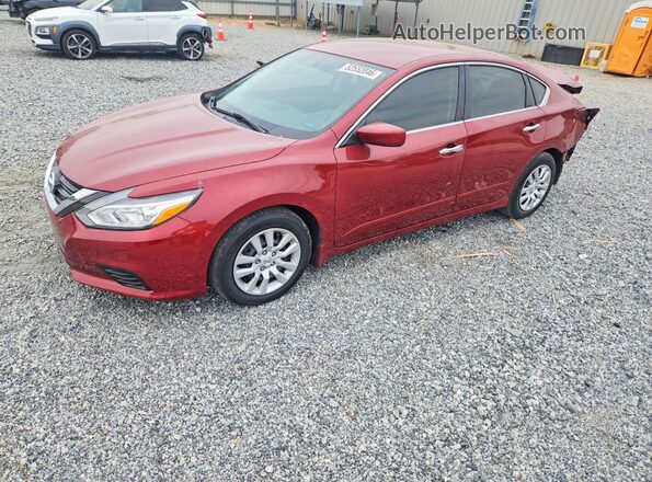 1N4AL3AP2HN306727 2017 NISSAN ALTIMA Красный Передняя левая четверть
