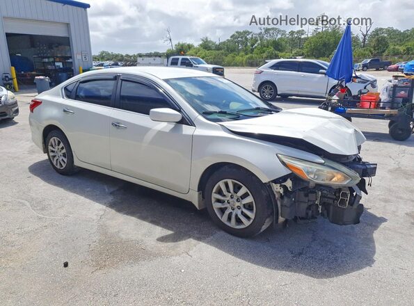 1N4AL3AP2HN324600 2017 NISSAN ALTIMA Белый Передняя правая четверть