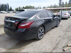 2017 Nissan Altima 2.5 Sr Black vin: 1N4AL3AP2HN326198