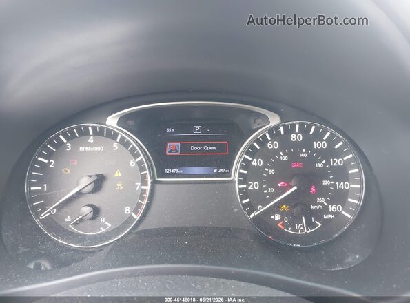1N4AL3AP2JC200909 2018 NISSAN ALTIMA Black Vista de los asientos traseros