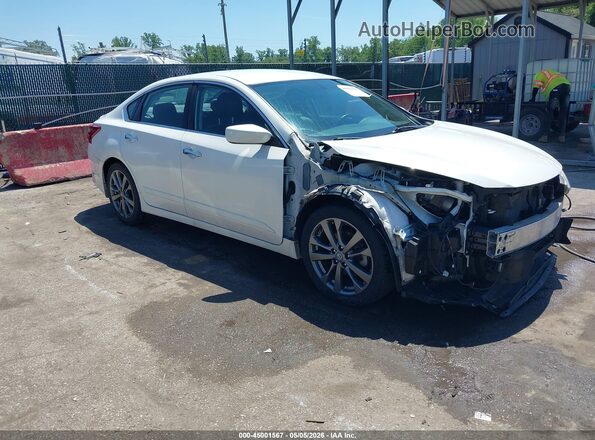 1N4AL3AP2JC254789 2018 NISSAN ALTIMA Белый Передняя правая четверть