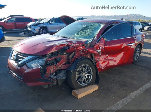 1N4AL3AP2JC471405 2018 NISSAN ALTIMA Red Вид спереду