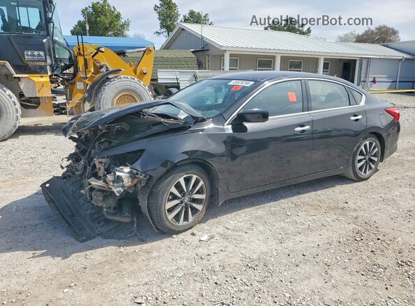 1N4AL3AP3GC146836 2016 NISSAN ALTIMA Черный Передняя левая четверть