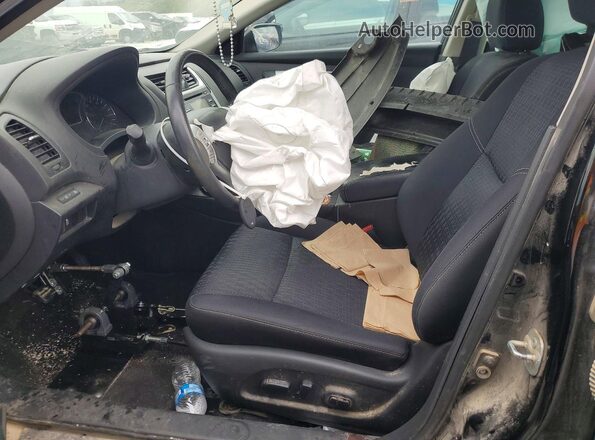 1N4AL3AP3GC146836 2016 NISSAN ALTIMA Черный Вид салона спереди