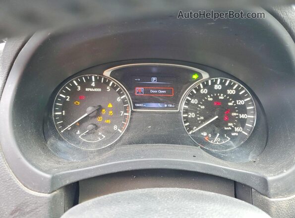 1N4AL3AP3GC146836 2016 NISSAN ALTIMA Черный Вид щитка приборов