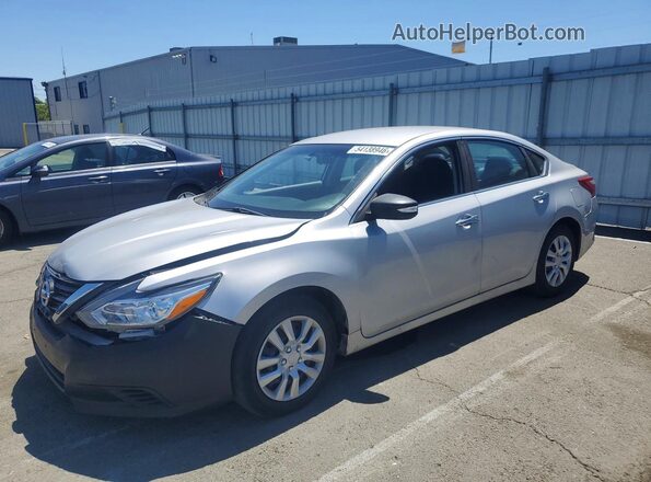 1N4AL3AP3GC233894 2016 NISSAN ALTIMA Серебряный Передняя левая четверть