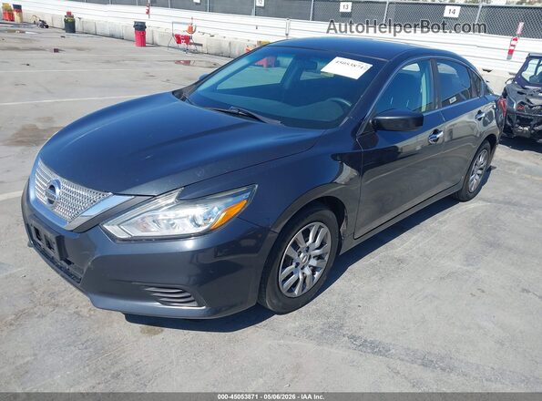 1N4AL3AP3GN310087 2016 NISSAN ALTIMA Черный Передняя левая четверть