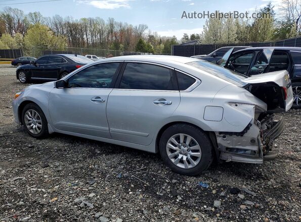 1N4AL3AP3HC121971 2017 NISSAN ALTIMA Серебряный Задняя левая четверть