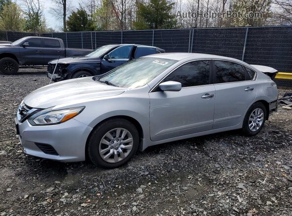 1N4AL3AP3HC121971 2017 NISSAN ALTIMA Серебряный Передняя левая четверть