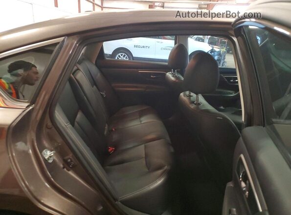 1N4AL3AP3HC238093 2017 NISSAN ALTIMA Brown Rear seats view