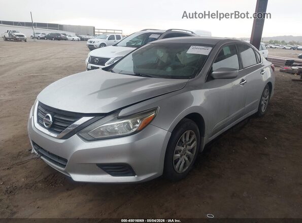1N4AL3AP3HC272096 2017 NISSAN ALTIMA Silver Առջևի ձախ երեք քառորդ տեսարան