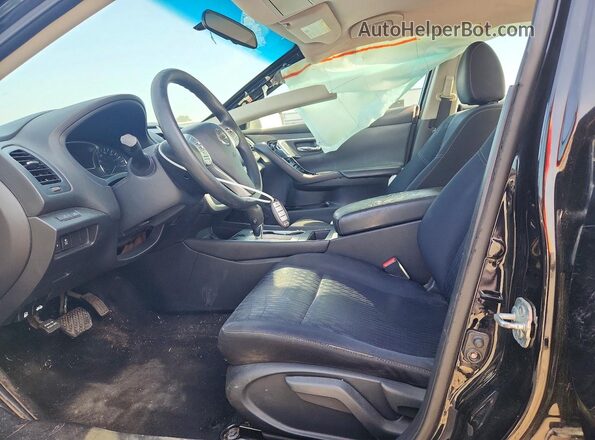 1N4AL3AP3HC484982 2017 NISSAN ALTIMA Черный Вид салона спереди