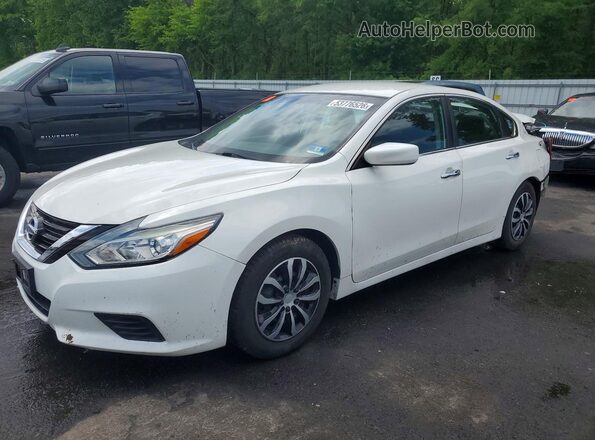 1N4AL3AP3JC118820 2018 NISSAN ALTIMA White წინა მარცხენა ხედი სამი მეოთხედიდან