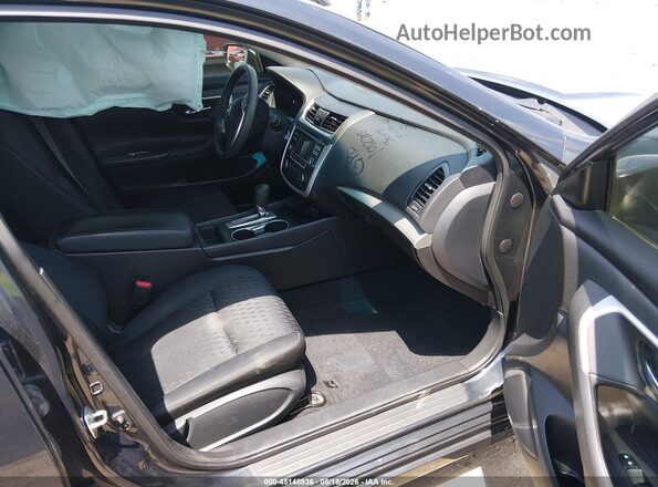 1N4AL3AP3JC130191 2018 NISSAN ALTIMA Черный Вид салона спереди