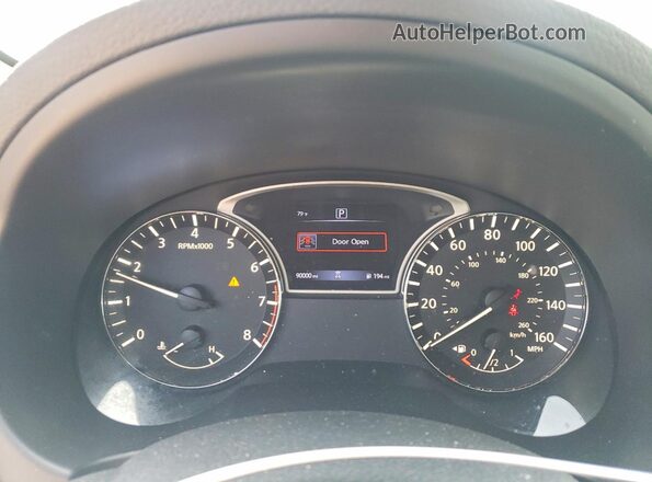 1N4AL3AP3JC148836 2018 NISSAN ALTIMA Blue Vista del cuadro de instrumentos