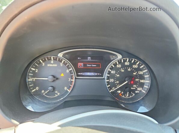 1N4AL3AP3JC171517 2018 NISSAN ALTIMA Серебряный Вид щитка приборов