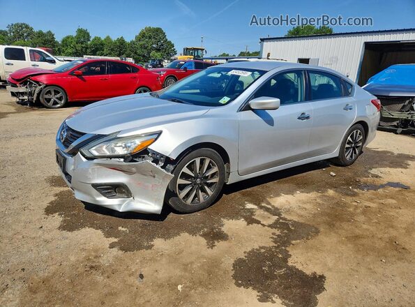 1N4AL3AP3JC171517 2018 NISSAN ALTIMA Серебряный Передняя левая четверть