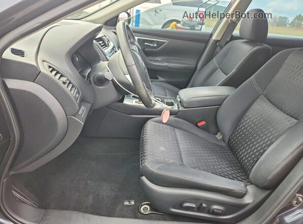1N4AL3AP3JC253490 2018 NISSAN ALTIMA Черный Вид салона спереди