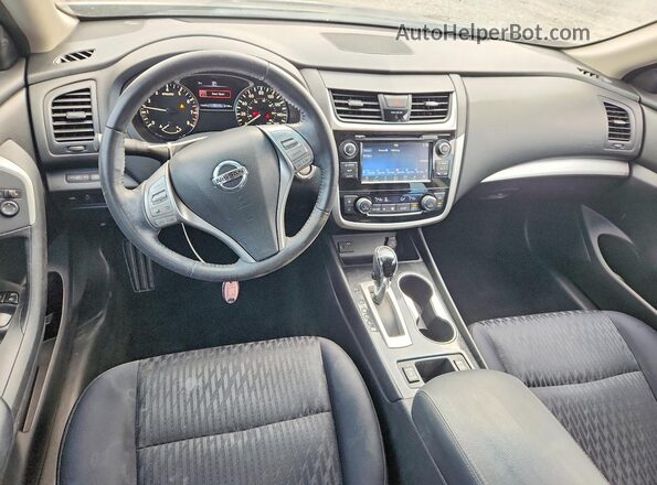 1N4AL3AP3JC253490 2018 NISSAN ALTIMA Черный Вид панели приборов