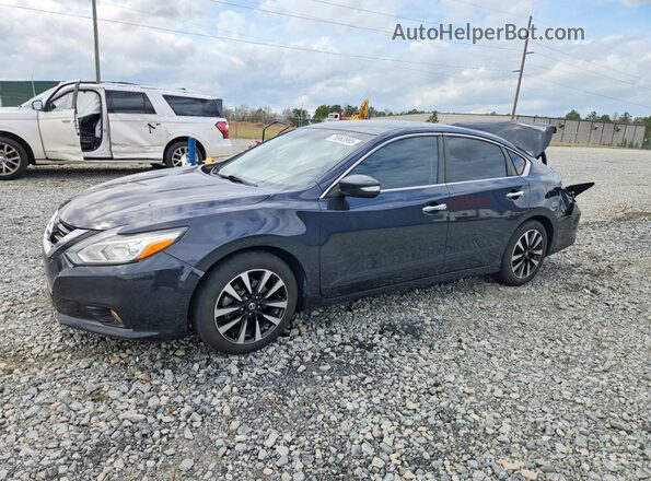 1N4AL3AP3JC253490 2018 NISSAN ALTIMA Черный Передняя левая четверть