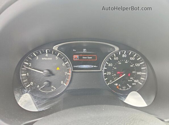 1N4AL3AP3JC253490 2018 NISSAN ALTIMA Черный Вид щитка приборов