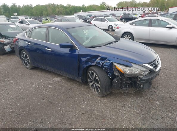 1N4AL3AP3JC479142 2018 NISSAN ALTIMA Синий Передняя правая четверть