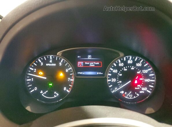 1N4AL3AP4GC236416 2016 NISSAN ALTIMA Серый Вид щитка приборов