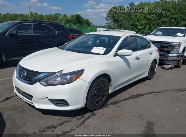 1N4AL3AP4GC254026 2016 NISSAN ALTIMA White Առջևի ձախ երեք քառորդ տեսարան
