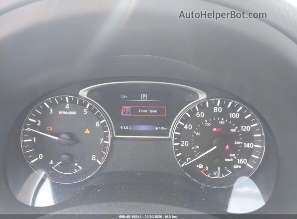 1N4AL3AP4GC254026 2016 NISSAN ALTIMA White Հետևի նստատեղերի տեսք
