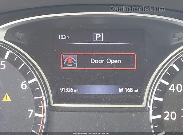 1N4AL3AP4GC254026 2016 NISSAN ALTIMA White Սարքավորումների վահանակի տեսք